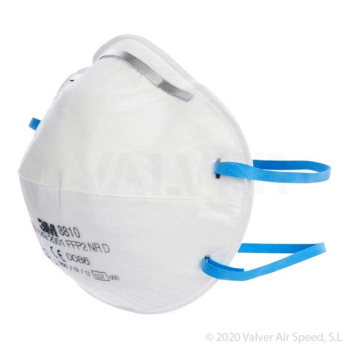 Mask antidust FPP2 3M-8810 w/o valve