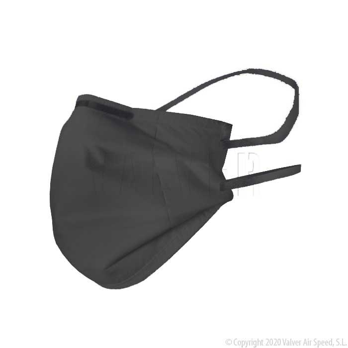 Protection face mask FFP2 black