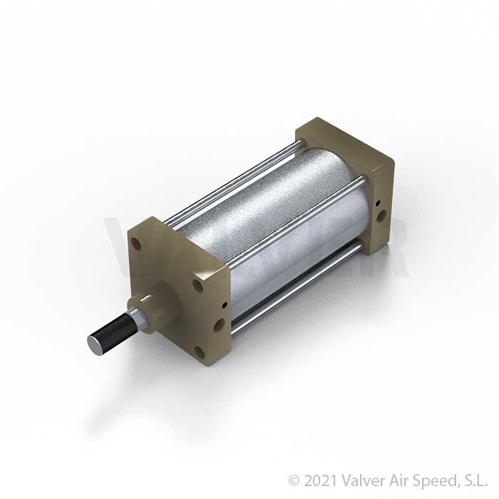 Pneumatic cylinder 10L tin can compactor