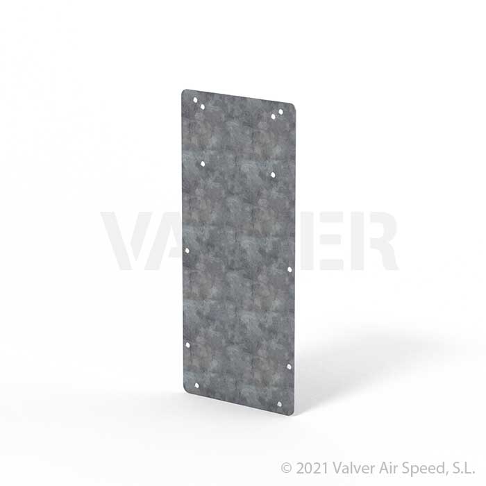 PLACA CAJA GRIS 250x160x57