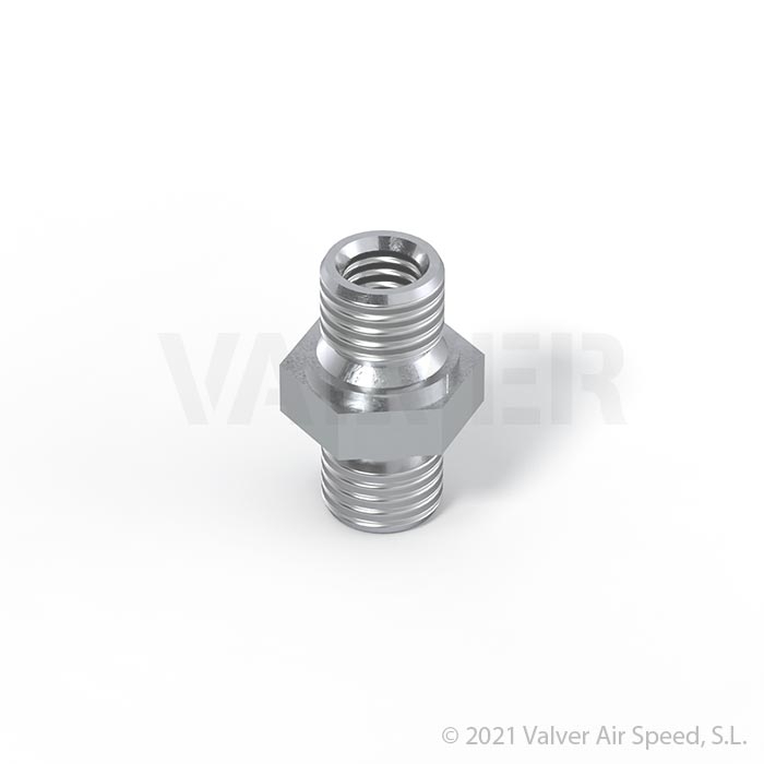 St/st check valve body M-M 1/4" mini