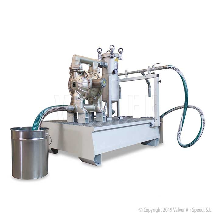 BOMBA DOBLE MEMBRANA 1-1/2" ALU