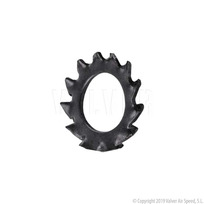 Serrated washer DIN 6798 M- 08,2