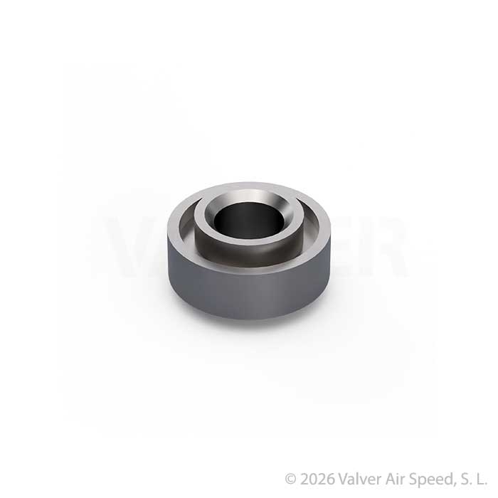 VÁLVULA REVERSIBLE INOX. DM 1/4" ALU