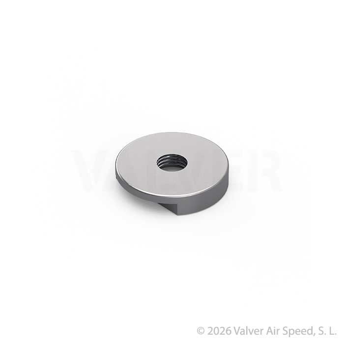TUERCA INTERIOR-EXTERIOR DM 1/4"  ALU