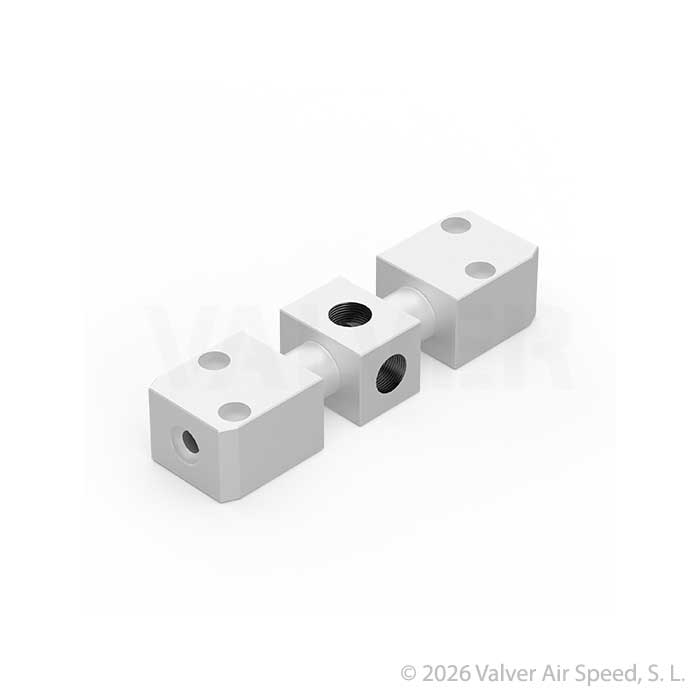 PUENTE SUPERIOR-INFERIOR DM 1/4'' ALU