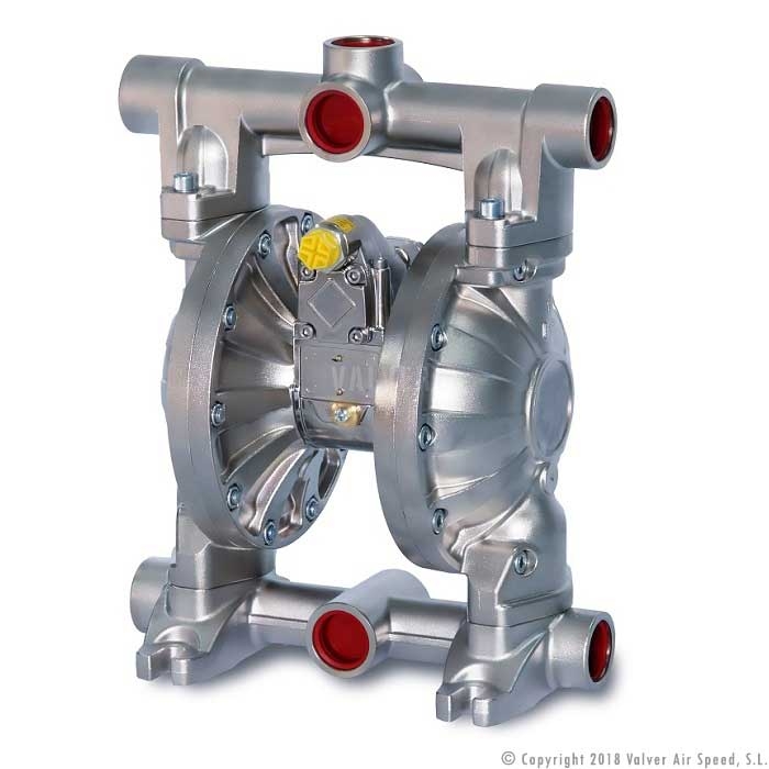 Double diaphragm pump aluminium 1''