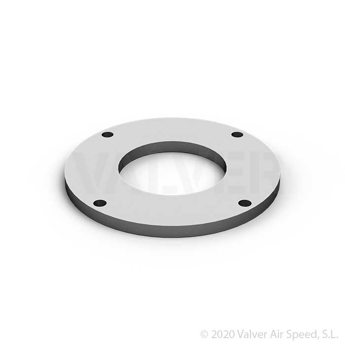 Bottom mounting flange for drum cover