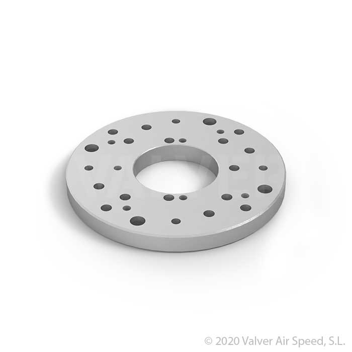 Motor aluminium flange for guide assembl