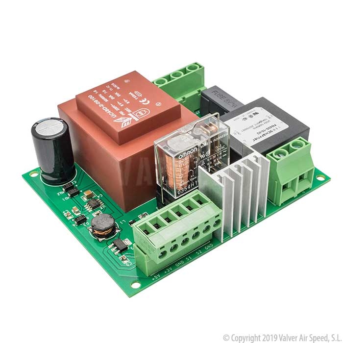 Temperature regulator VV power board