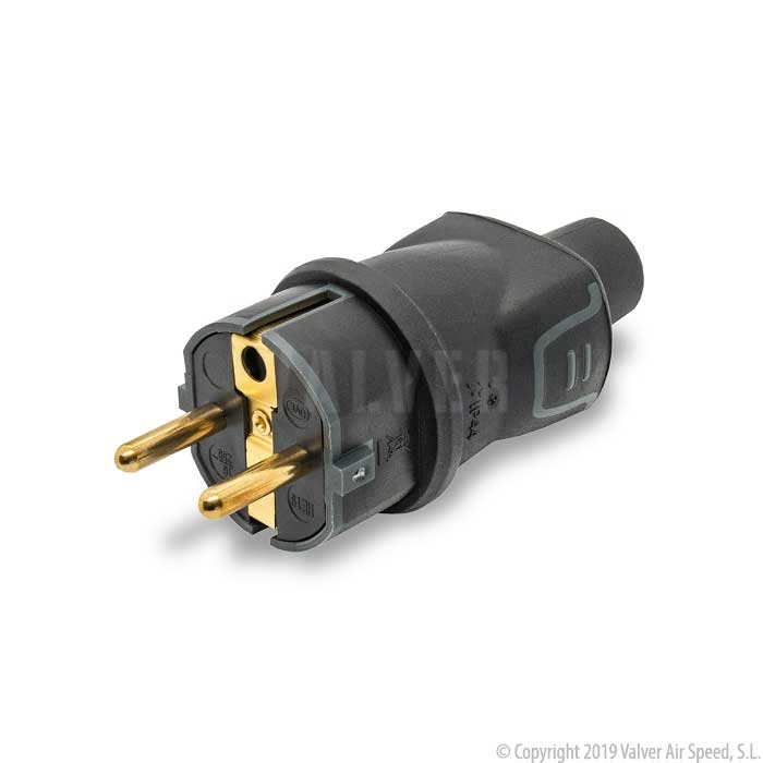 Male rubber plug c/TT 16/A