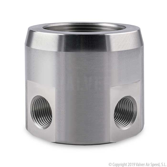 CUERPO BASE CAMARA VALVER 1 INOX.