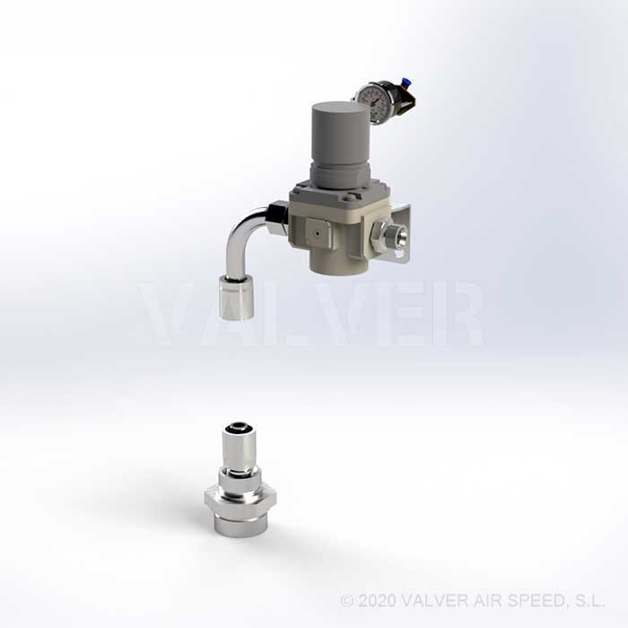 CONTROL NEUMATICO 3/4" PILAR AIRLESS