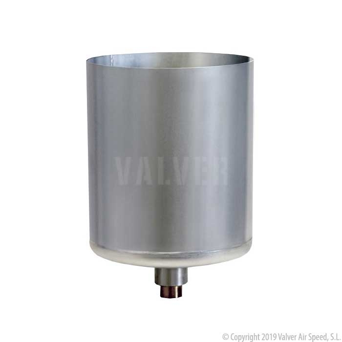 COPA MATERIAL DE 25 Lt. INOX M-36X2