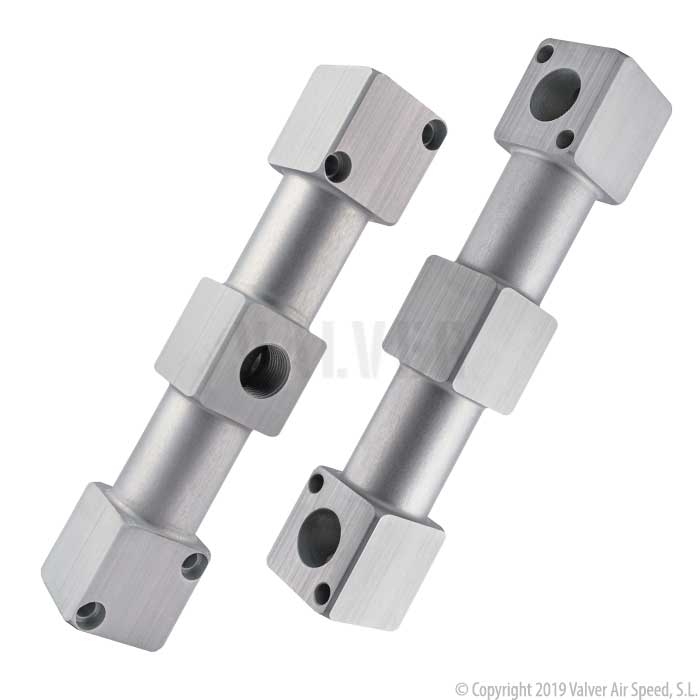 Aluminium upper intake bridge