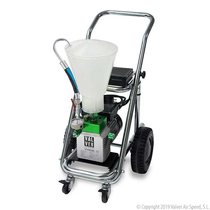 Electric equip w/cup trolley VV4000 220V