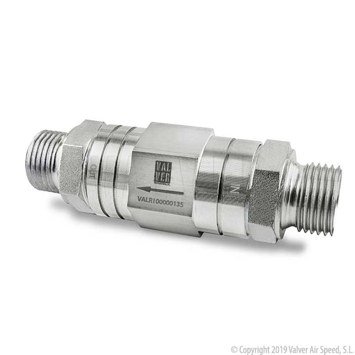 Sst check valve M-M 1/2" - 50mm