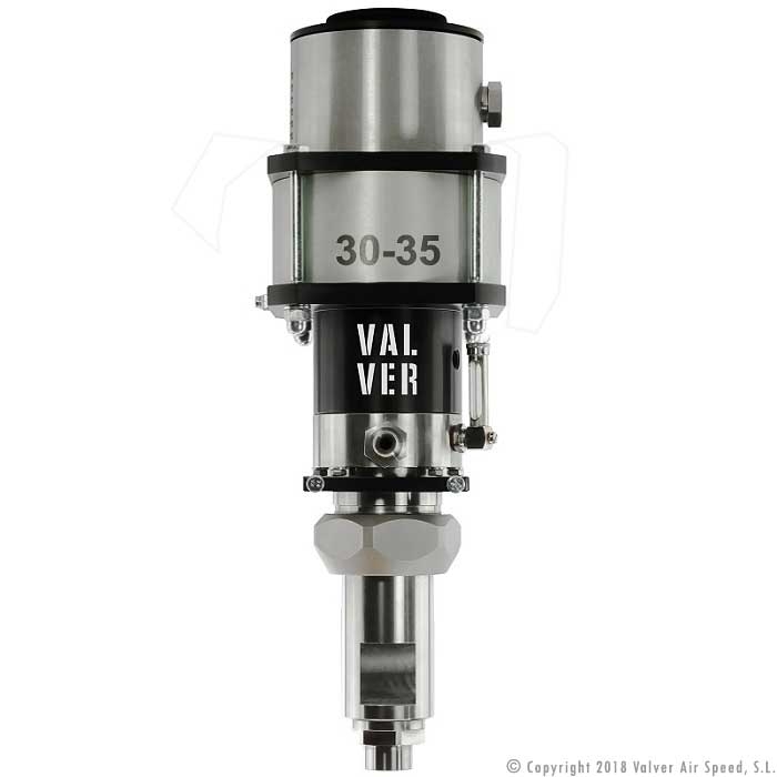 Stainless steel piston pump VVA 30-35