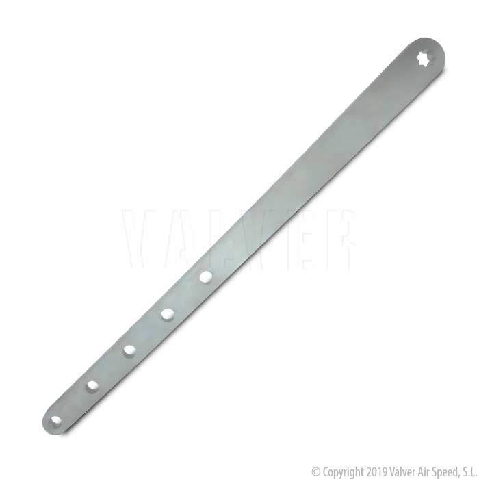 500mm Handle for HP 3 way block valve 3/