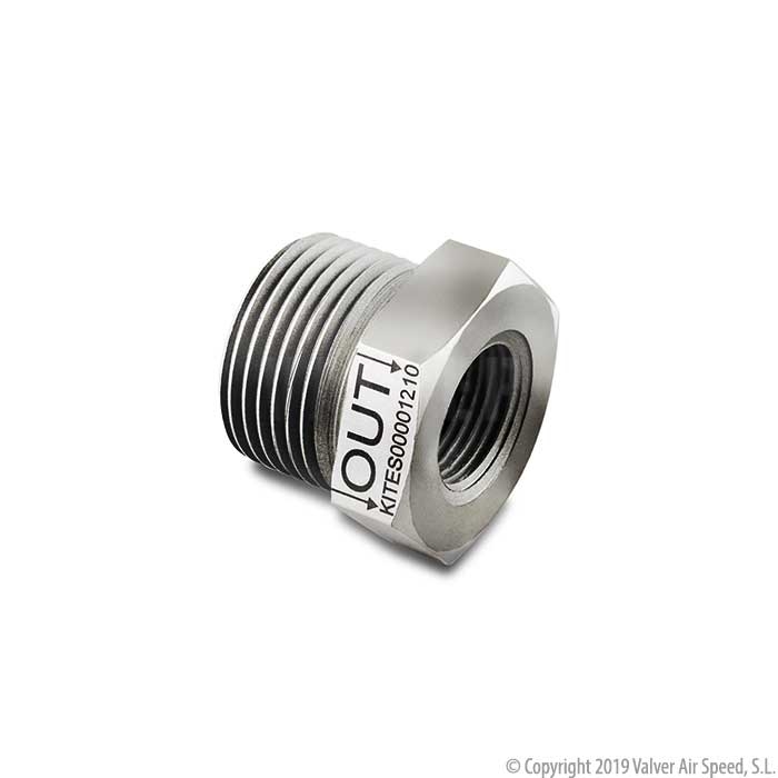 Reduct.st/st 3/4M x 3/8F spiral hold.24Ø