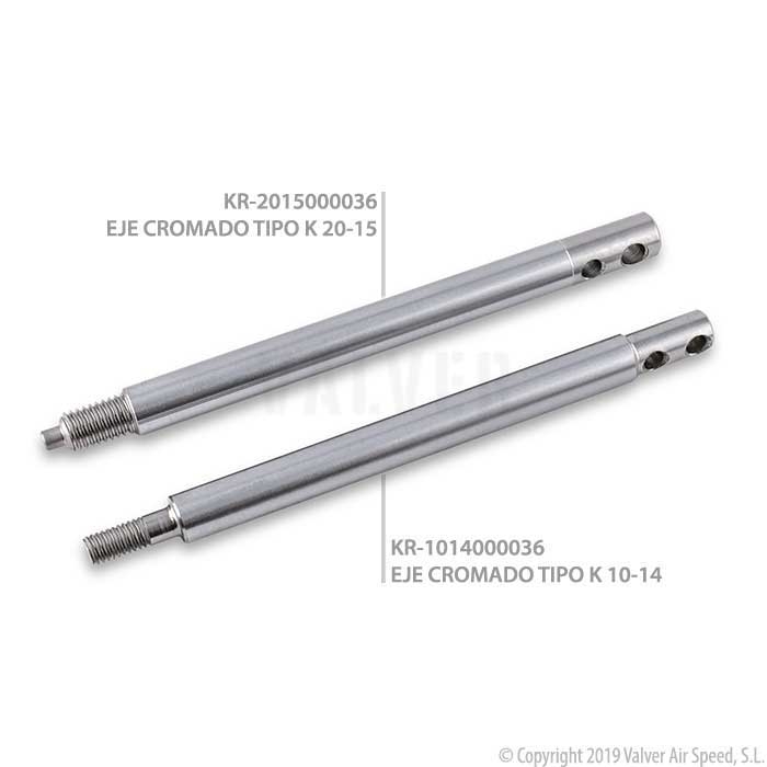 Chrome-plated shaft type K 20-15