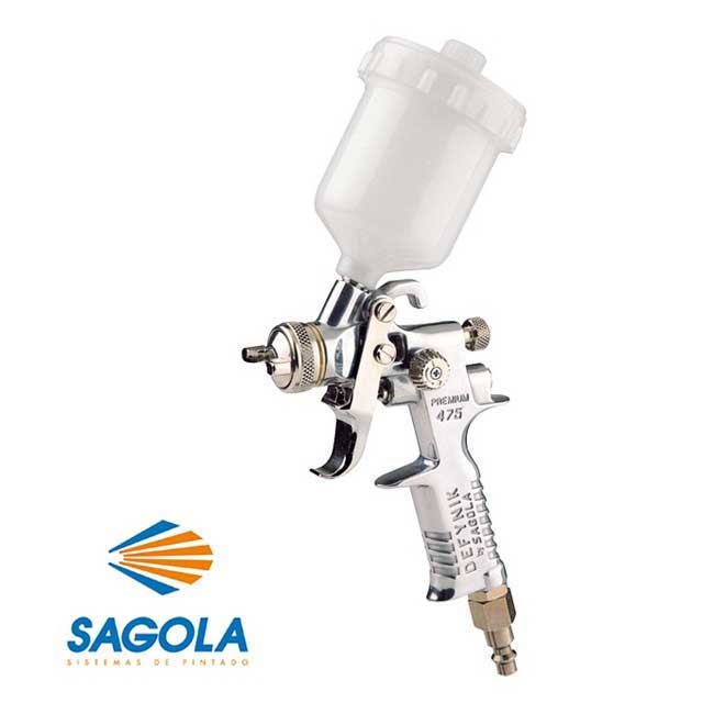 Smudge spray gun SAGOLA 475 Ø 1,0