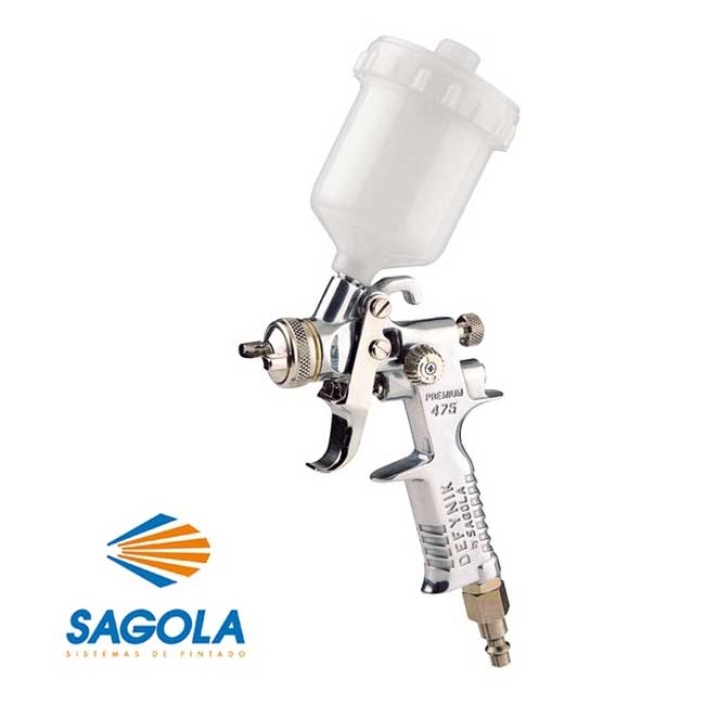 Smudge spray gun SAGOLA 475 Ø 1,0