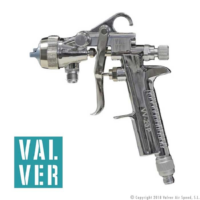 Aerogr. spray gun VALVER VV-20-P 1,0 Ø
