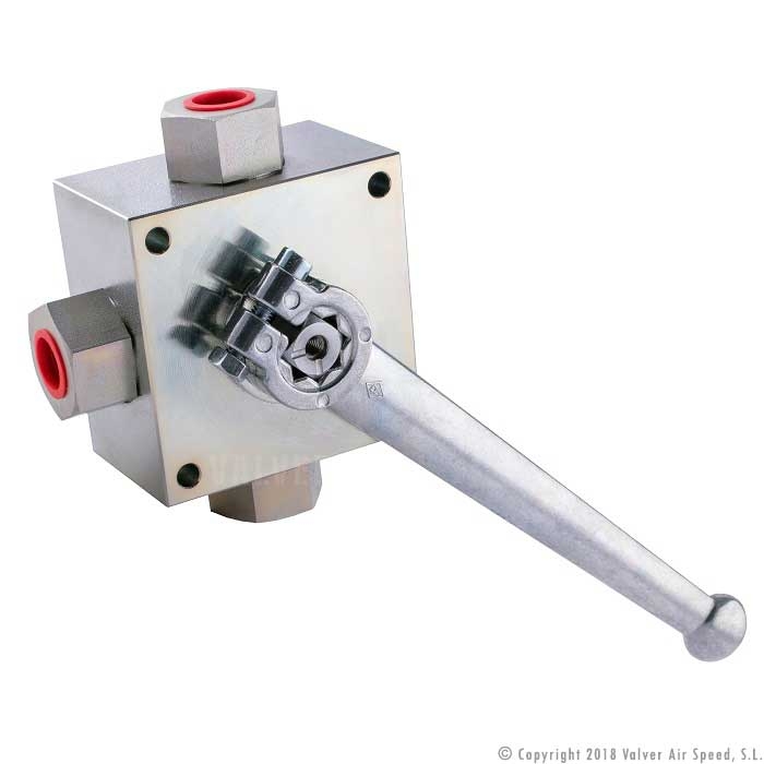 High pressure 3 way block key  3/8"