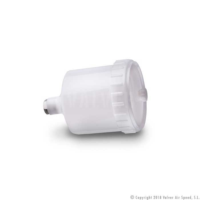 Nylon cup 125cc for spray gun H-2000