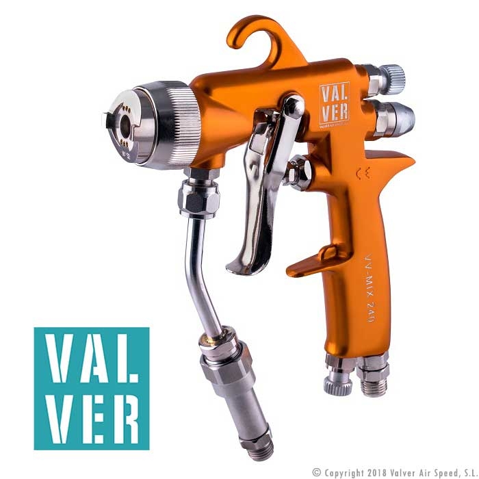 Mistlair spray gun VV-240-M type K tungs