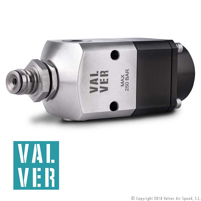 St/st autom.gun Airless VVA250 plug DN5