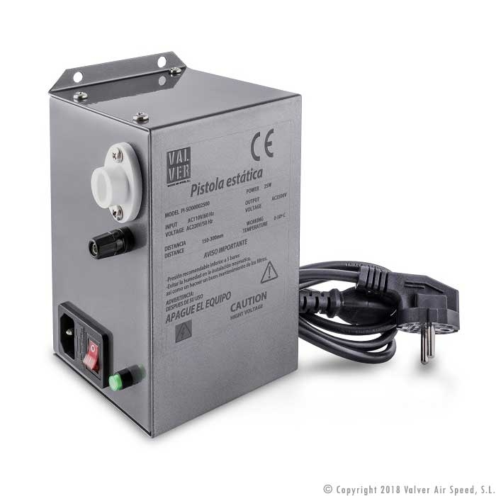 Power supply for 220 V ionizing gun