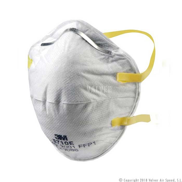 Mask antidust FPP1 3M-8710 w/o valve