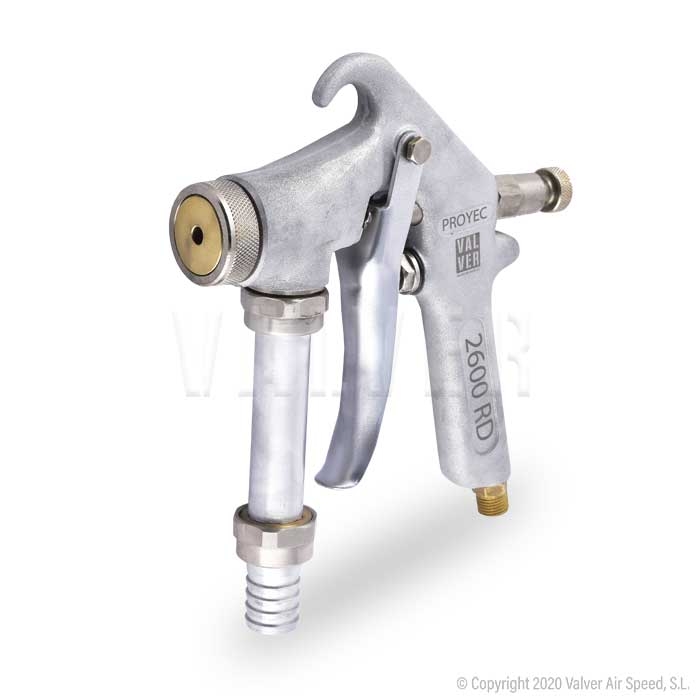 Spray gun with round fan 2600